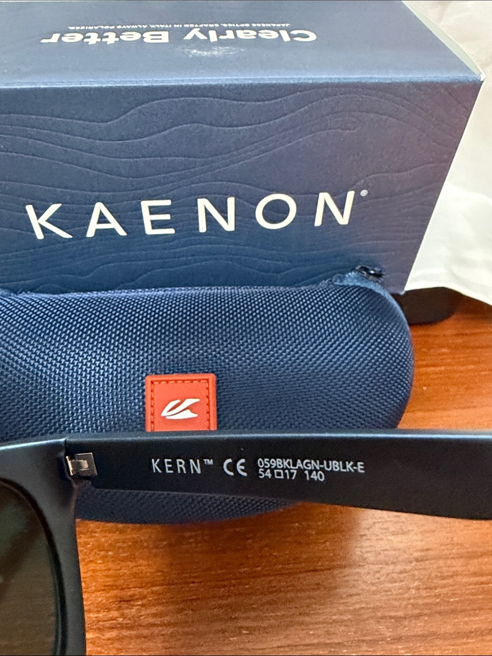 Kaenon Men’s Matte Black Polarized Sunglasses - Picture 3 of 5